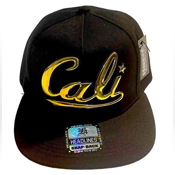 Men Cali Headlines Snap-Back Hat For Men/Onesize/ - Picture 1 of 6
